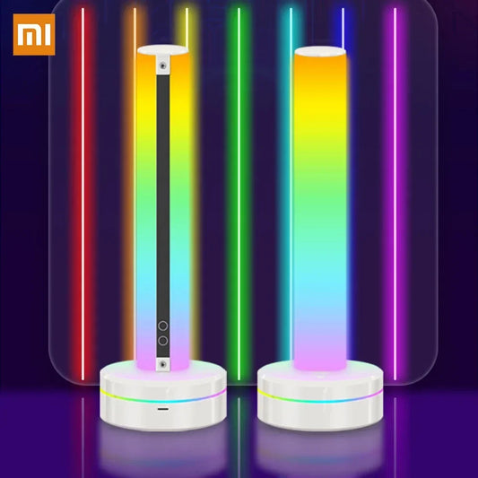 Xiaomi Gaming Setup Night Light โ USB Rechargeable RGB Music Rhythm LED Table Lamp